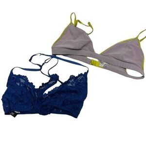 Bundle of bralettes size medium